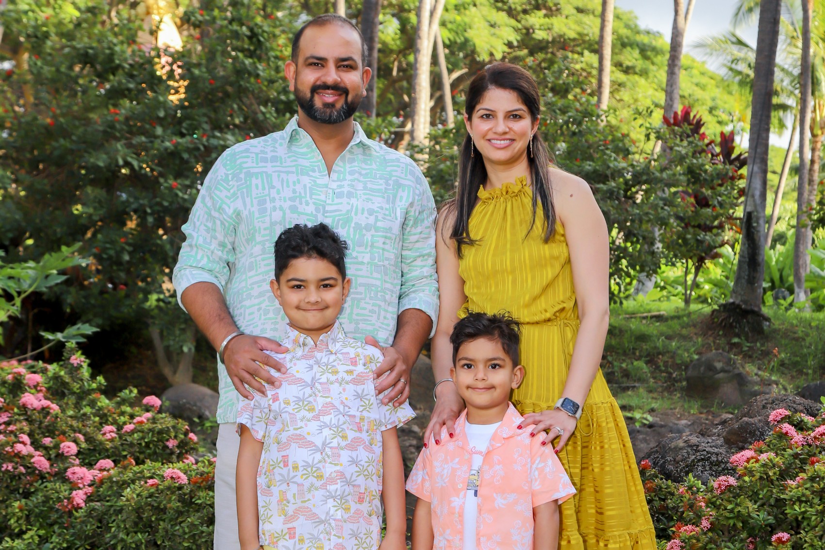 Dr. Amritpal Kaur's family